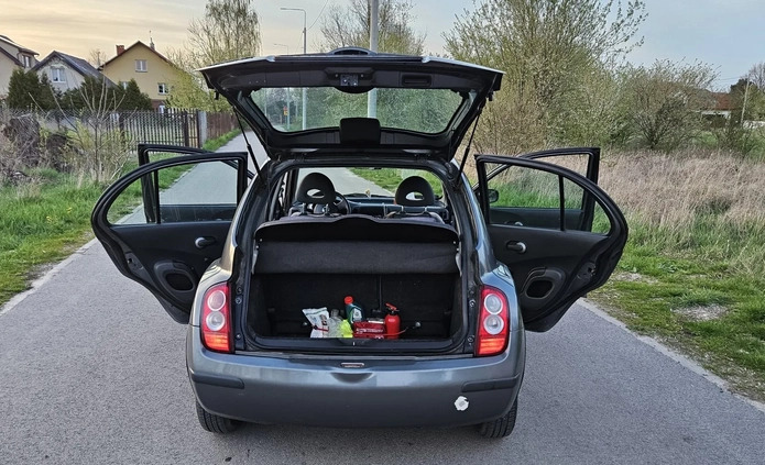 Nissan Micra cena 4250 przebieg: 305000, rok produkcji 2004 z Garwolin małe 172